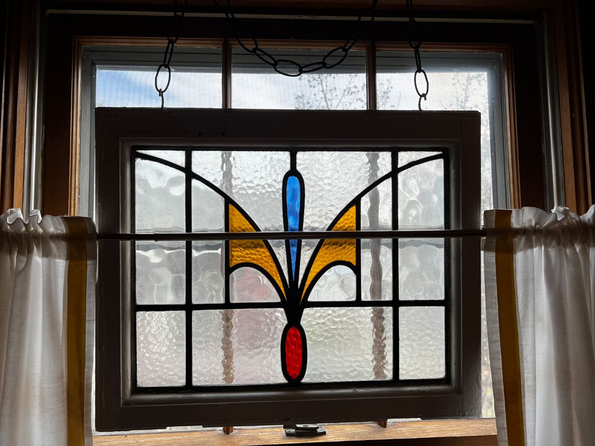 Stained glass windows