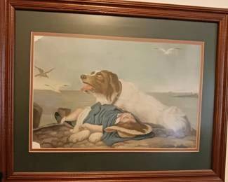 Framed Print entitled "Saved".