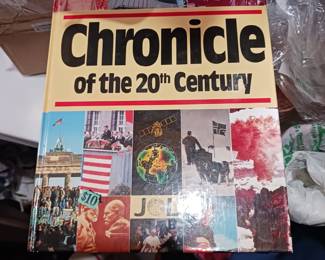 Large Hardcover Book, chronicles the past century, just in case you forgot something!