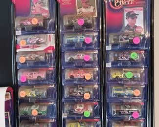 Winners Circle Racecar Miniature Cars, New in Boxes