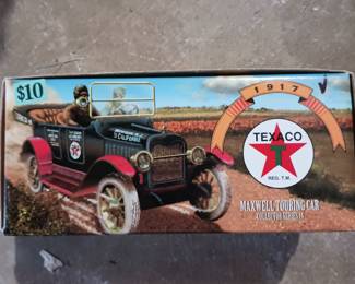 Texaco Commemorative of 1917 Automobile. Die Cast.