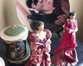 Miscellaneous Scarlett O'Hara and Rhett Butler Collectibles