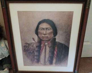 Native American Framed Wall Decor