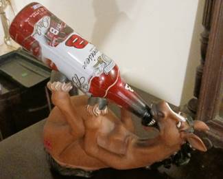 Vintage horse bottle holder