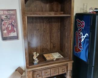 TV Cabinet or make it your own by adding another shelf of large floral arrangement!