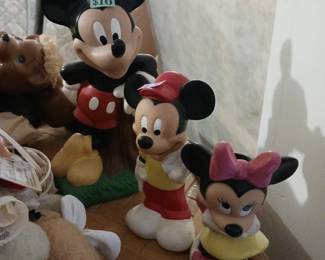 Mickey and the Kids Plastic Dolls