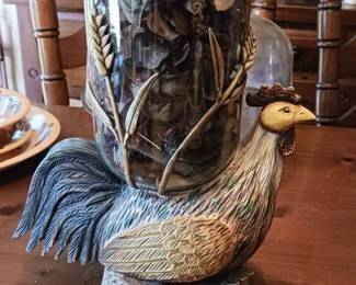 Unusual Chicken Vase