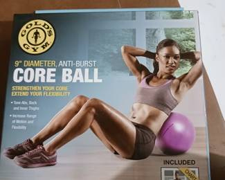 Core Exercise Ball by Gold's Gym