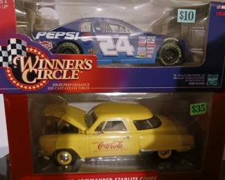 Coca Cola Die Cast Racing Cars