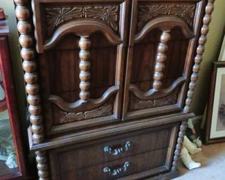 Matching Armoire sold separately. We also have the Queen headboard and Kingsize bed mattress and boxspring