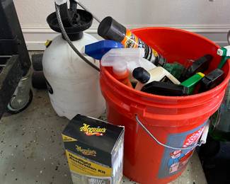 Car cleaning chemicals 