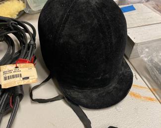 English riding helmet (Cambridge) 