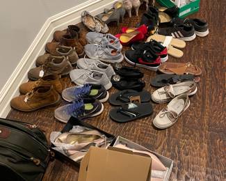 Men’s and ladies shoes.  Ladies size 8