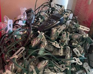 Outdoor Christmas lights 