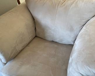 Oversized living room side chair