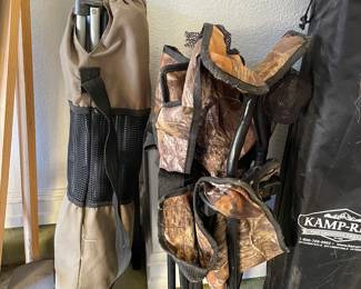Folding camp chairs 