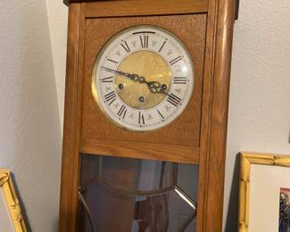 Antique pendulum wall clock
