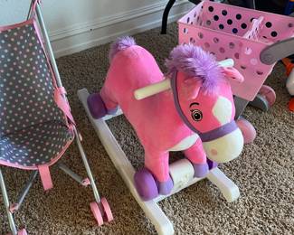 Toddler rocking horse
