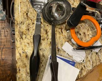 Cutco ladle and kitchen spoon