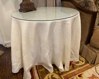 Table with Glass top