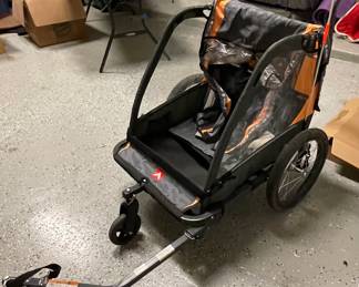 2 child bicycle trailer