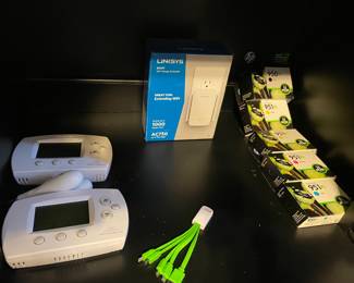 Thermostats, Linksys Wifi Extender and printer ink