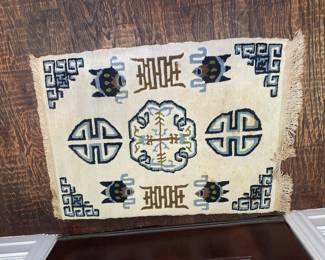 Chinese art deco rug 