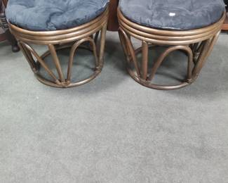 RATTAN STOOLS