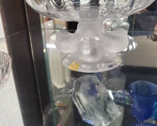 One of a few lalique pieces being offered