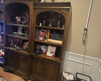 Three part bookcase 