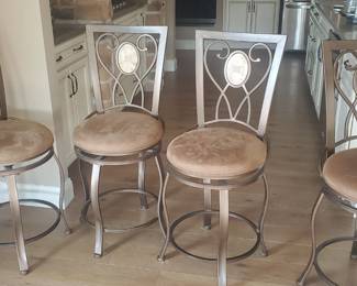 There's a total of (7) bar stools