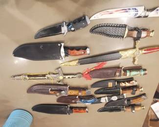 I'll have descriptions of the knives the week of the sale