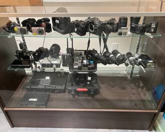 Many cameras have been sold, three are still here.