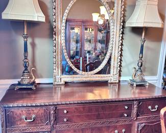 Buffet 
62” long 
20” deep 
36” tall 
$399