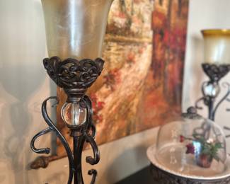 2 designer lamps $68 each 
