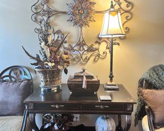 Table with some wear 
38 1/2” Wide 
32” tall 
23” deep 
$239