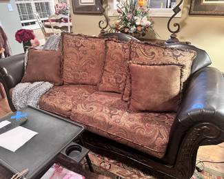 Couch and loveseat set 
Height 40”
Length 88” width 34”
$899 for both couch and loveseat set 