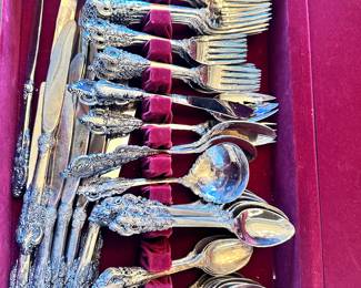 66 piece stainless  set $48.00