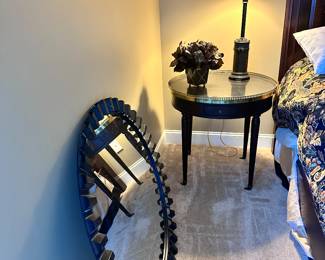 Winterthur country estate collection round table on castors 
Width 36” 
Height 27 1/4” 
$449 