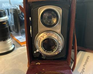 Old fashioned camera