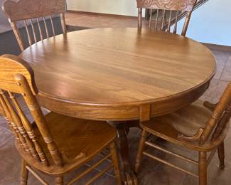 Homemade dining room table