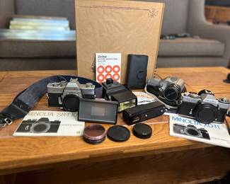 Minolta camera set