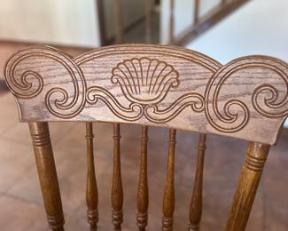 Beautifully carved wood design, one of a kind