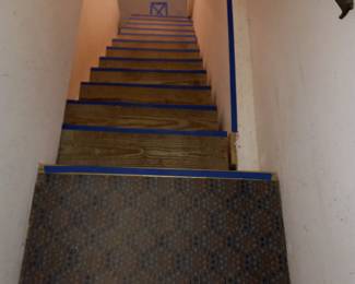 Stairs Leading To The Lower Level ~ Be Careful On The Steps!