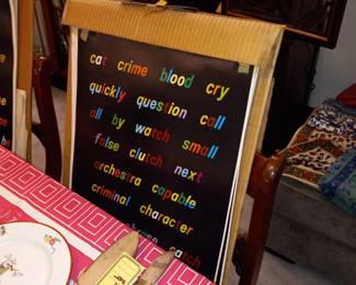 Items Located In The Dining Room