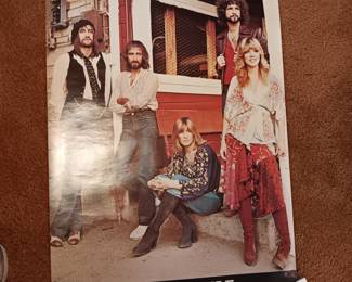 Original Fleetwood Mac Album Poster