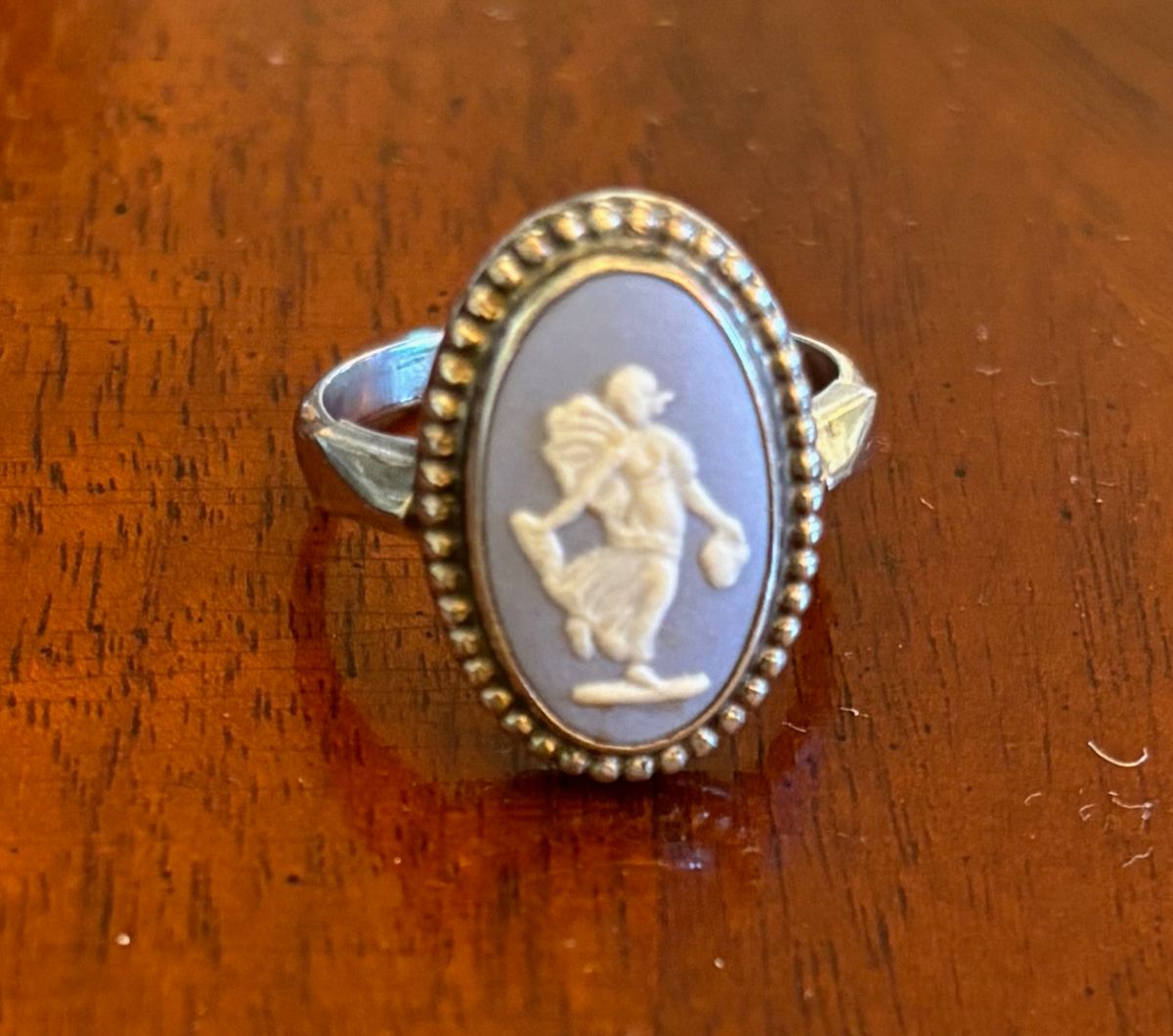Beautiful Wedgewood Ring - Lots of Good Jewelry and Costume