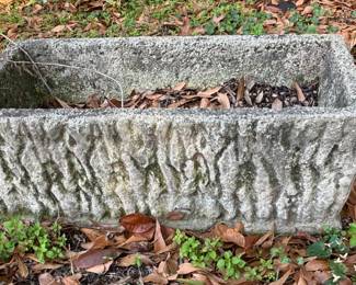 One of 4 Concrete Planters