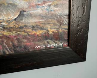 Artist Signature - Former McCallie School Art Teacher