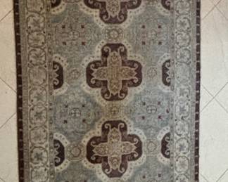 14' x 4' Oushak Bakhtiari Runner